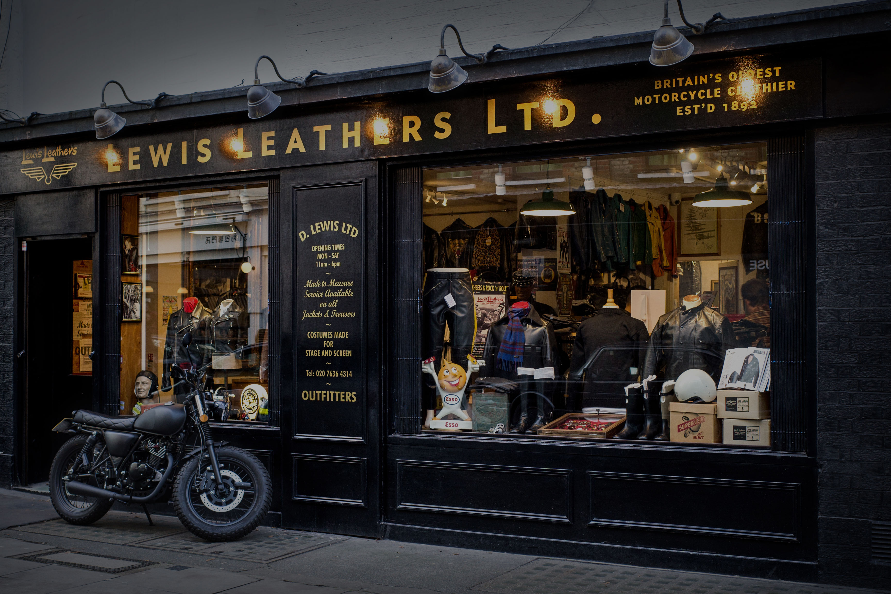 Lewis Leathers – Haciendo que los motociclistas se vean geniales desde 1892