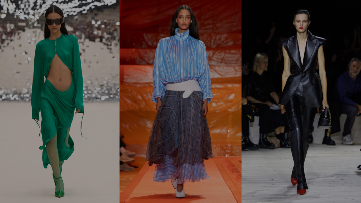 Top leather trends on the Spring/Summer ’24 runways; from apparel to accessories
