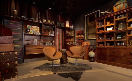 London’s Lower Sloane Street’s emporium of style and beautifully aged leather