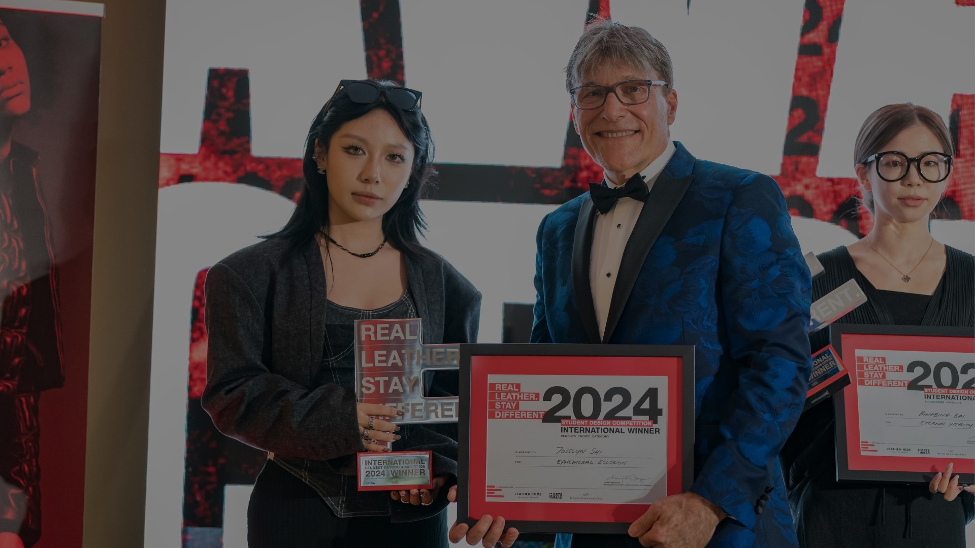 JOSSLYN SHI DE LOS EE. UU. GANÓ EL CONCURSO INTERNACIONAL DE ESTUDIANTES DE DISEÑO DEL 2024.