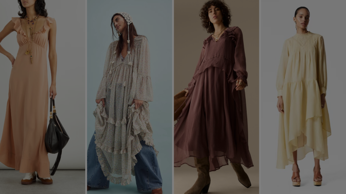 ‘Moto boho’ is the Spring/Summer 2025 trend combining leather and lace