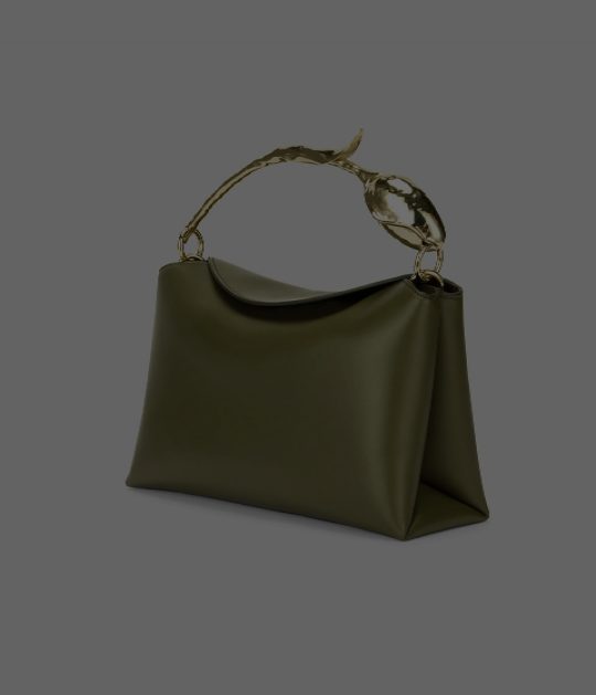 Olive green will be THE leather shade for autumn 2025