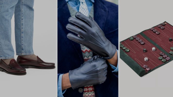 A Gentleman’s Leather Gift Edit by RLSD