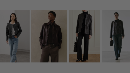 The refined leather jacket is what we’ll all be wearing in 2026