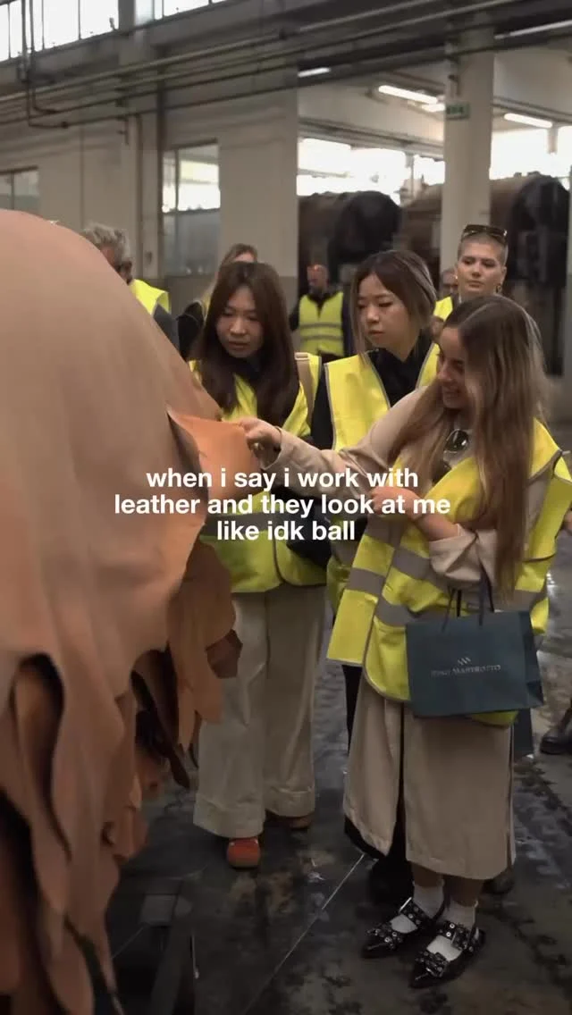 Had to hop on the trend. Trust us - we know leather.

#IDKBall #Iknowball #Leathercraft #SustainableFashion #DesignCompetition #StayDifferent